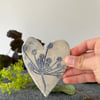 M - Ceramic Handmade Heart - Seed head Secret Studio Sale (76) 