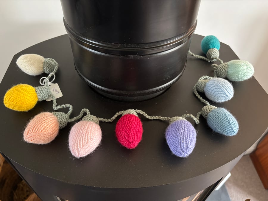 Knitted Fairy Lights