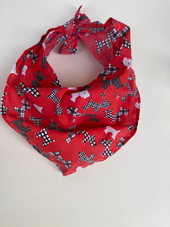 Scottie dog  bandana