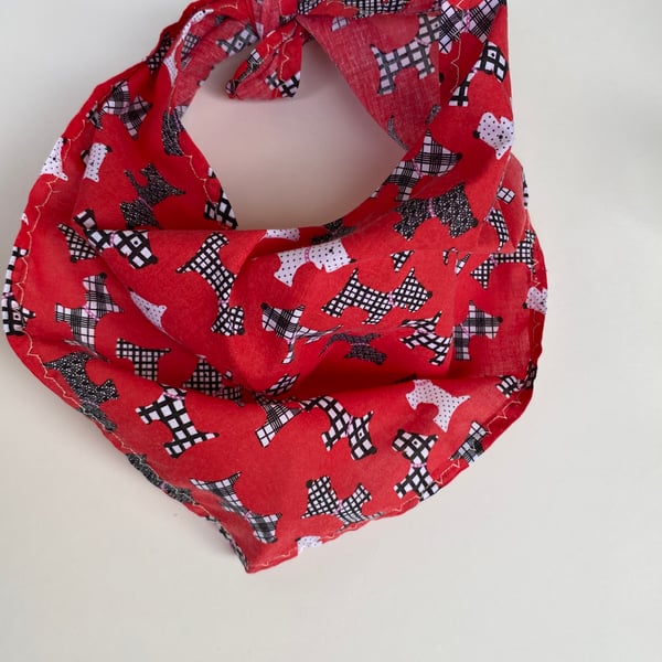 Scottie dog  bandana