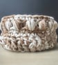 Handmade Crochet Flower Coasters Set of 6 with Basket - Image 8