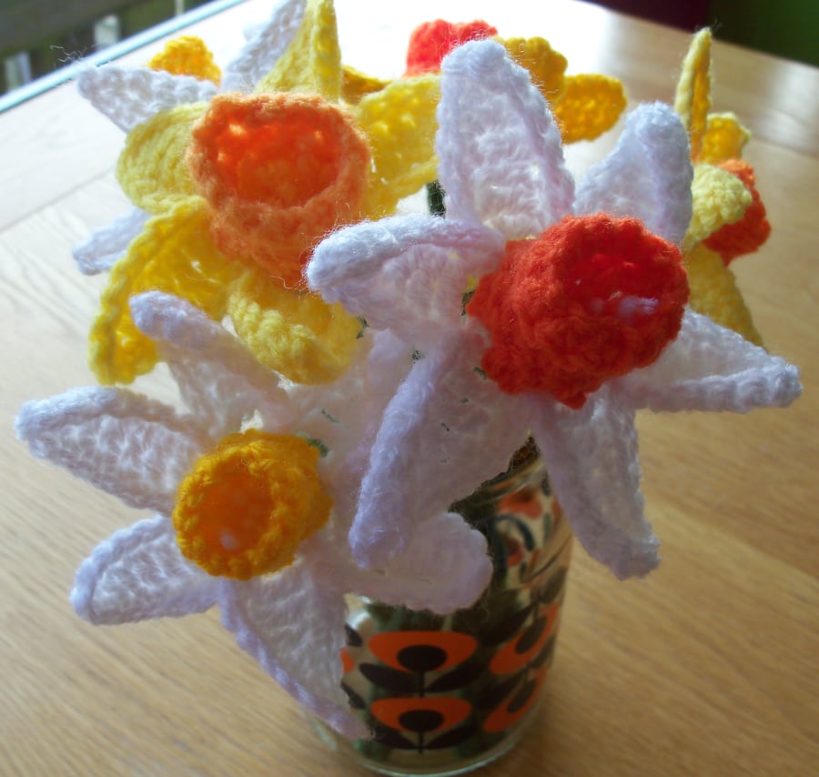 Daffodils - Crochet