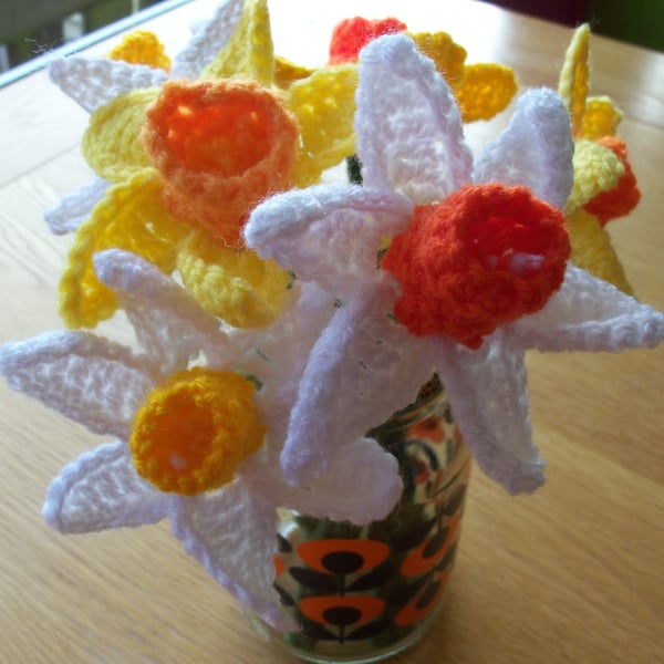 Daffodils - Crochet