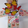 Ladies Birthday Card with Butterflies