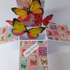 Ladies Birthday Card with Butterflies