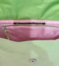 Big corduroy handbag with golden, pink and brown abstract pattern  - Image 6