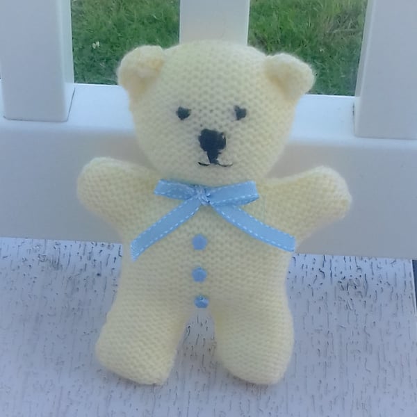 KNITTING PATTERN PDF Little Lemon Teddy Bear