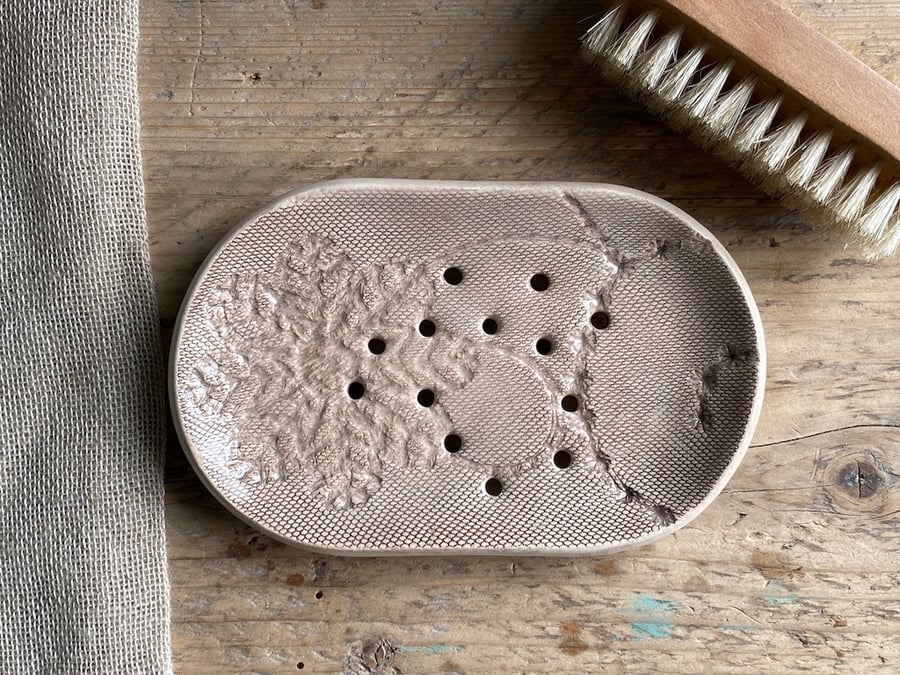 Handmade Ceramic Soapdish 