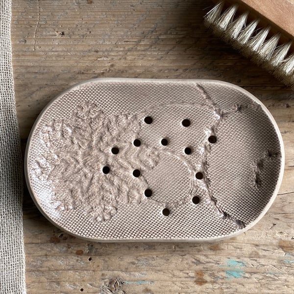 Handmade Ceramic Soapdish 