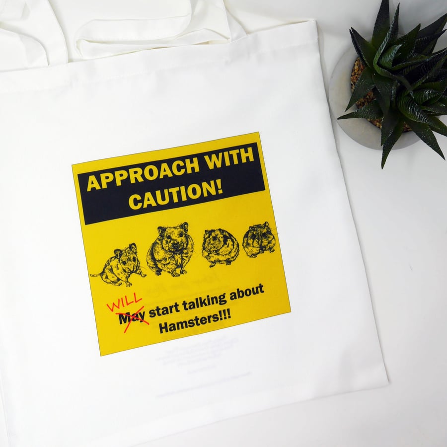 Hamster, Roborovski, Syrian, Chinese, Dwarf, Hamster Tote, Hamster Gift,  Hamster