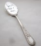 Handstamped Vintage Jam Spoon, Help I'm In A Jam - Image 2