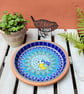 Bluetit Feathered Friend Mosaic Bird Bath