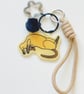 Beautiful Dream Cat-Handmade Original Pet Illustration Keyring