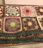 Granny square African flower crochet knee blanket - Image 4