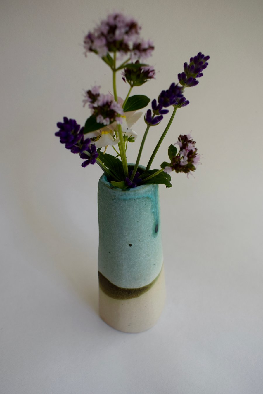 Small Ceramic Landscape Vase