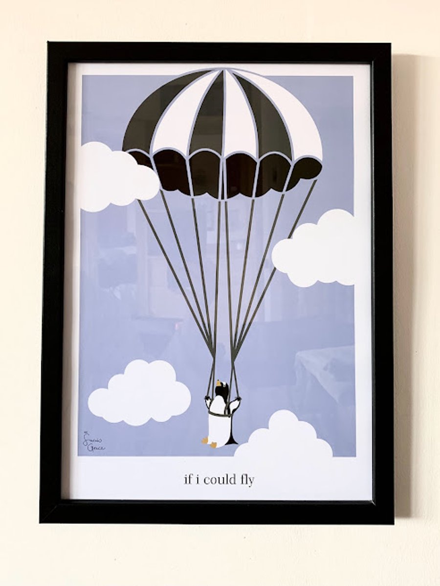 A3 Prints - If I Could Fly
