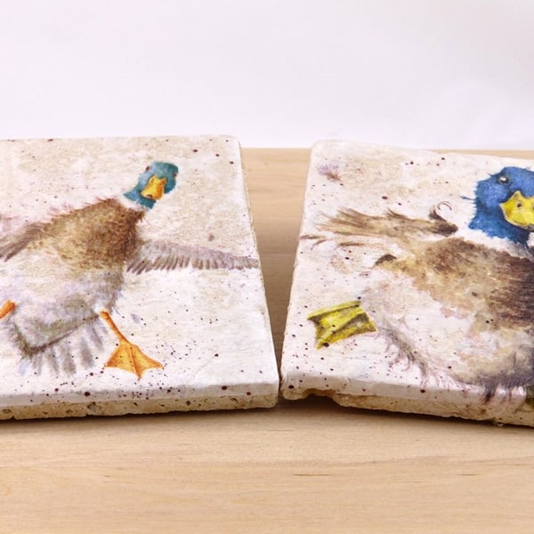 Marble Duck Coasters