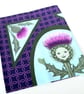 Thistle Tea Towel, Scotland Souvenir - Image 2