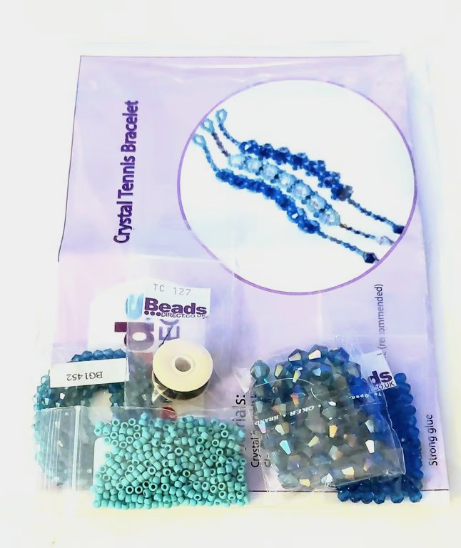 Crystal Tennis Bracelet Kit-Make Your Own Bracelet