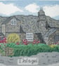 Tintagel in Cornwall cross stitch kit - Image 1