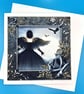 Gothic Birthday Card - 20x20cms, 8x8inches, Wife, Sister, Granddaughter, Friend - Image 1