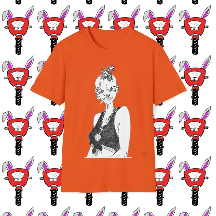 Tank Girl 1 Unisex Softstyle T-Shirt by Bikabunny