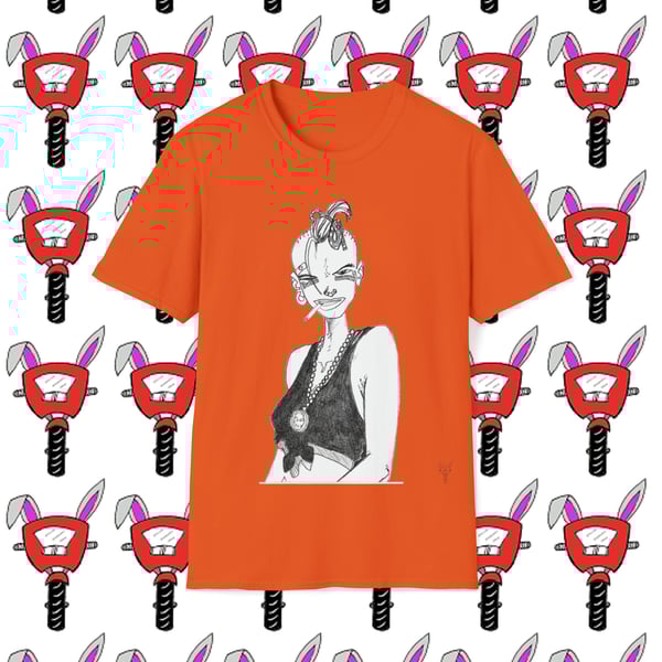 Tank Girl 1 Unisex Softstyle T-Shirt by Bikabunny