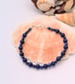 Lapis Lazuli and Sodalite Necklace Bracelet and Earrings Set, Jewellery Set - Image 3