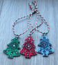 Christmas Tree mini hanging decorations  - Image 5