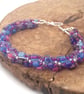 SALE - Berries Bead Weave Bracelet - Image 3