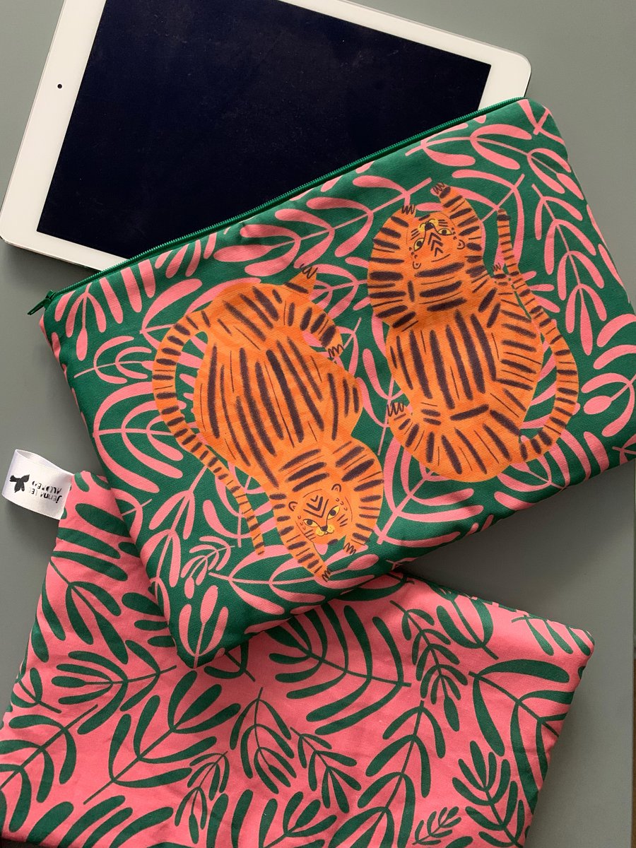 Two Thicc Tigers large pouch 