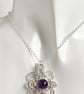 Sterling Silver Chainmaille Celtic Style Pendant - Image 10