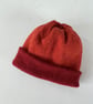 Hat - Reversible beanie hat soft lambswool - Image 1