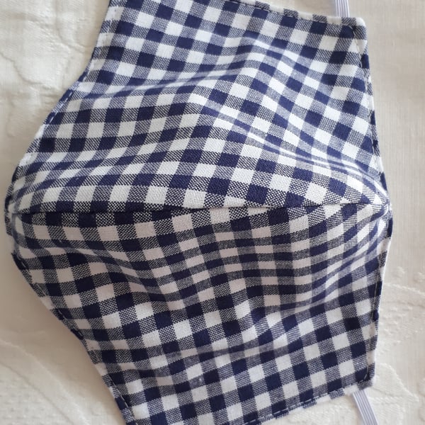 Washable Cotton Face Mask With Water Resistant Layer