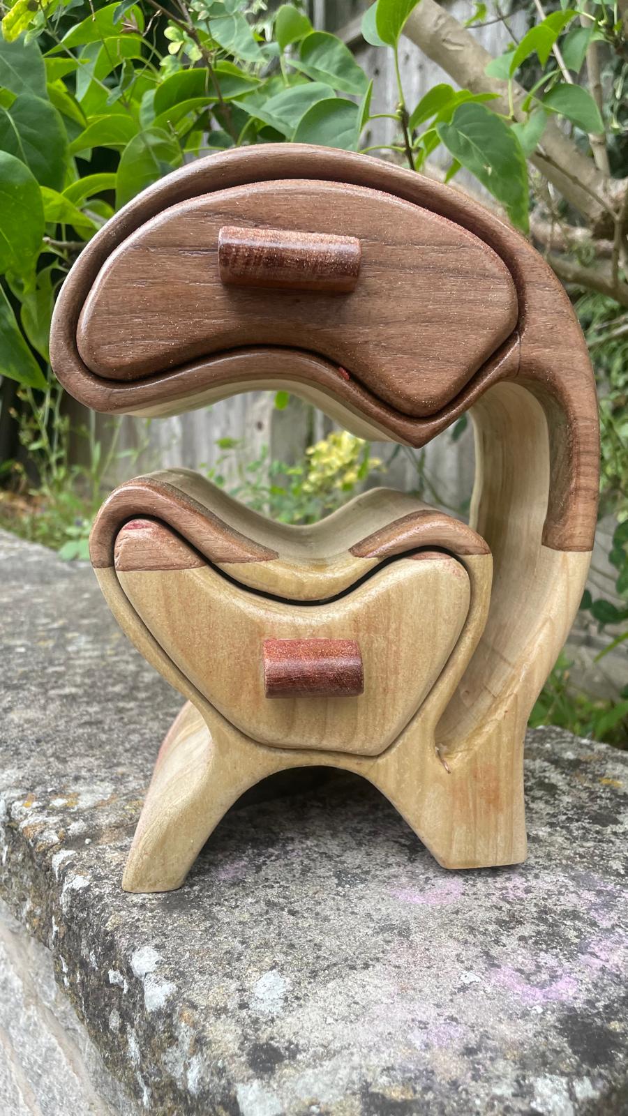 Discover the Unmatched Elegance of the Half-Moon Jewelry Box