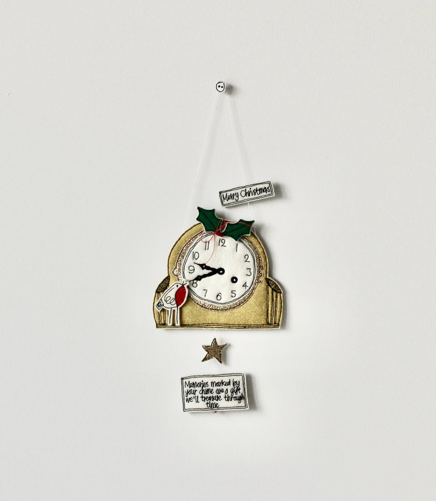 ‘Memories Clock' - Hanging Decoration