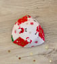 Small Patchwork Basket with Festive Fabric - Image 7