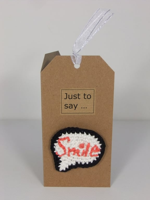 Just to say ... "Smile" Pin