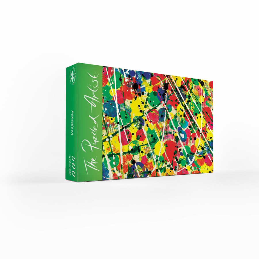 Multicoloured geometric art 500 piece jigsaw puzzle - Pantaloon