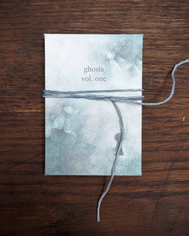 Ghosts Vol. One - handmade artist book