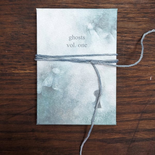 Ghosts Vol. One - handmade artist book