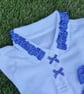 Sophia's Personalised Handmade 4-Piece School Sets -Royal Blue & White - Image 3