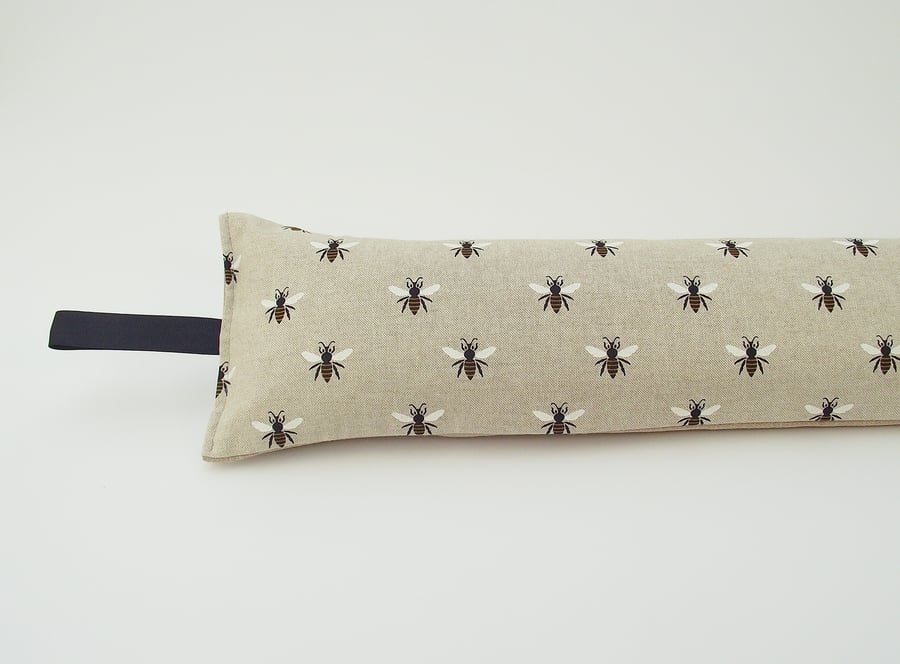 Draught Excluder Busy Bee cotton canvas fabric  heavy weight 1.9kg