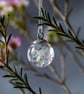 Dandelion Bubble Necklace Dandelion Orb Necklace Bubble Jewelry Faerie Jewellery
