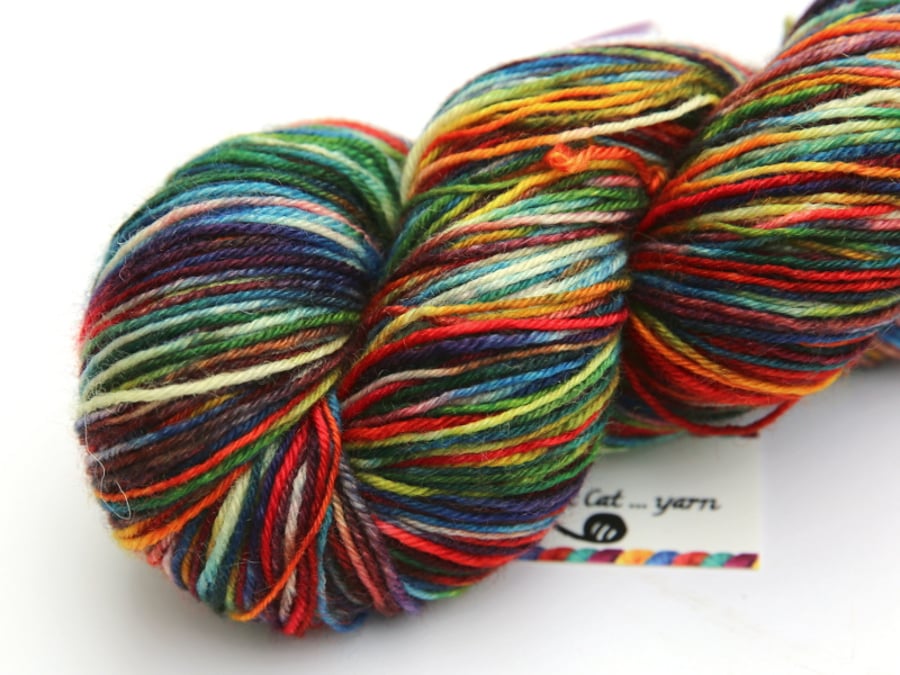 Primary - Superwash Bluefaced Leicester 4-ply yarn