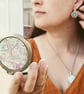 Compact Mirror Personalized with Custom Map Location - Image 1