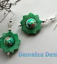 Mother of Pearl & Polymer Clay Earrings  - Image 3