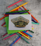 Raphael Turtle Blank Greetings Card Printed from Original Art - Image 2