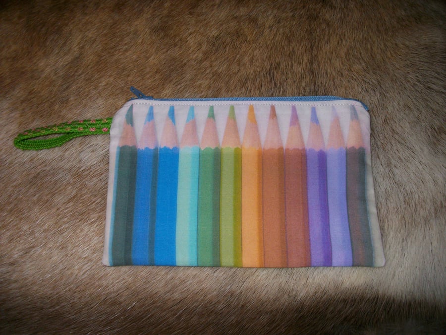 Pencil Print Purse