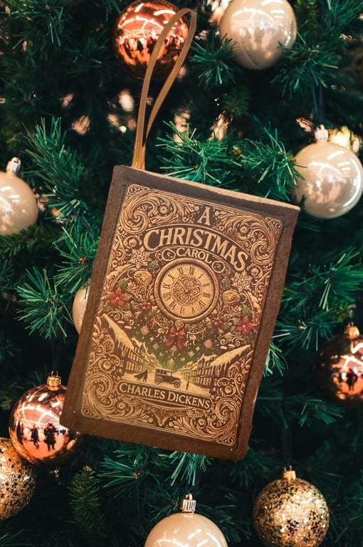 Christmas Ornaments, a Christmas Carol Feltie